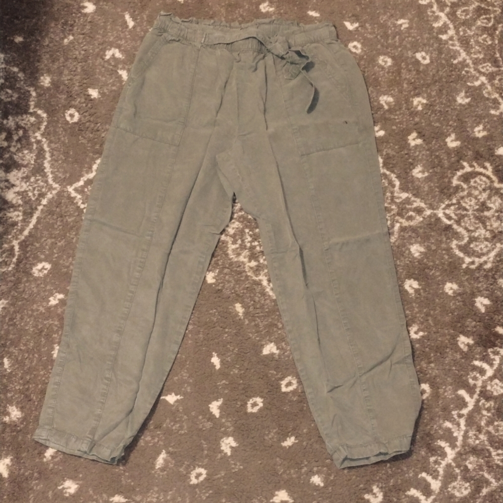 Aerie tie waist pant